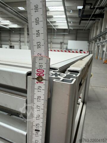 Komisionerska kolica od aluminijuma  
