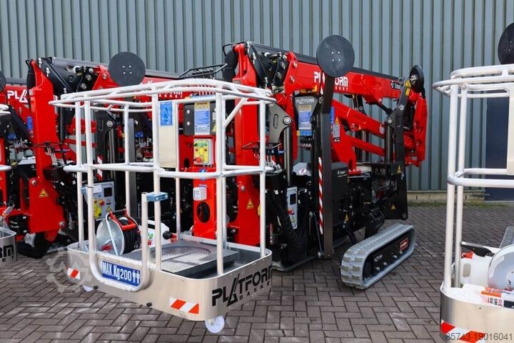 Platformă de lucru telescopică articulată PLATFORM BAS Spider 18.90 PRO CE Declaration, Vali