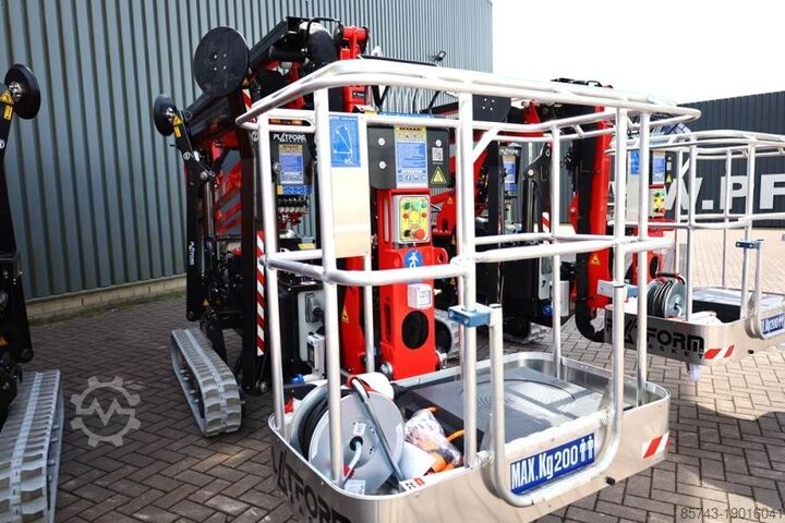 Platformă de lucru telescopică articulată PLATFORM BAS Spider 18.90 PRO CE Declaration, Vali