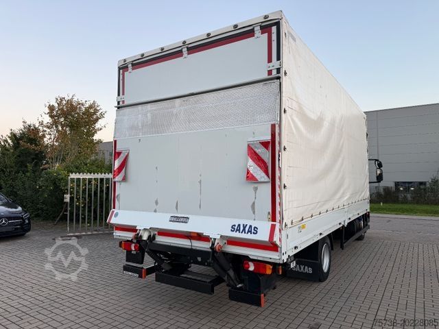 Furgon cu prelată laterală IVECO EuroCargo 75E21 Pritsche+Plane+LBW/Klima/3-Sitze