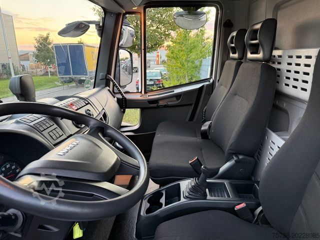 Furgon cu prelată laterală IVECO EuroCargo 75E21 Pritsche+Plane+LBW/Klima/3-Sitze