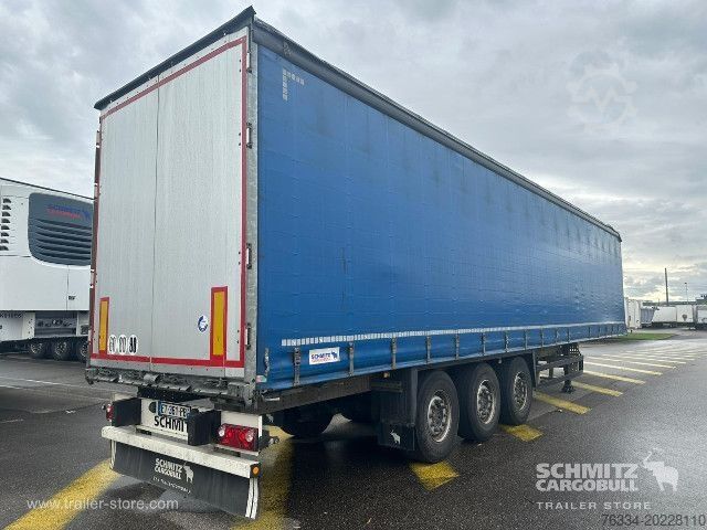 Auflieger mit Pritsche & Plane Schmitz Cargobull Semitrailer Curtainsider Standard