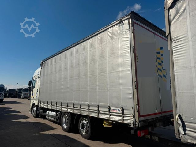 Platós teherautó ponyvával DAF XF 480**2 X TANK*SUPER SPACE CAP*KOMPLETT
