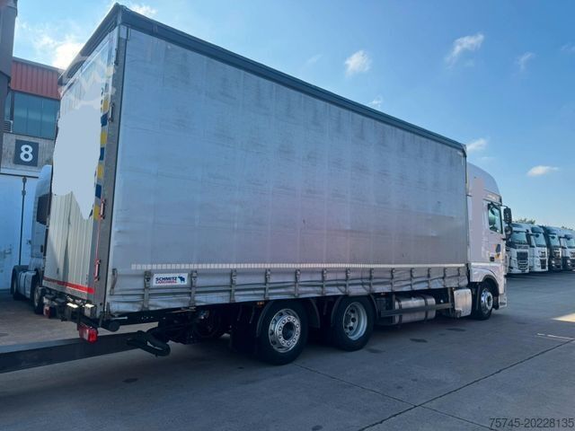 Platós teherautó ponyvával DAF XF 480**2 X TANK*SUPER SPACE CAP*KOMPLETT