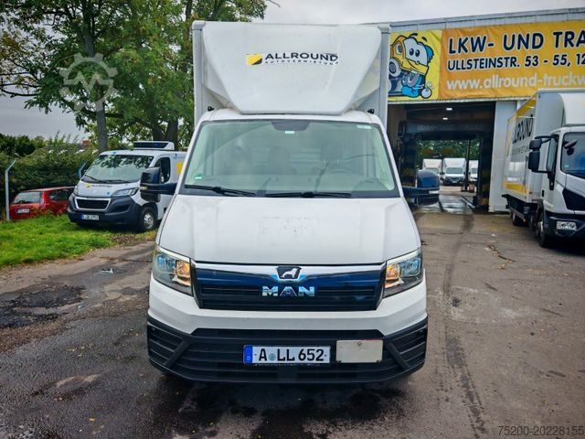 Dobozos furgon MAN TGE 3.140 Koffer mit LBW/Tempo/Klima/Kamera