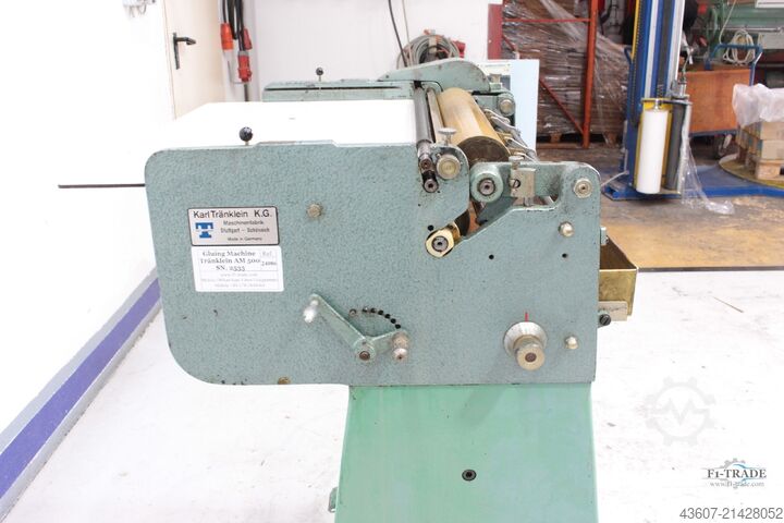 Mașină de lipit / Mașină de lipit Tränklein AM500