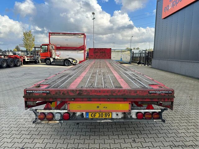 Plattformtrailer Kel-Berg HEAVY-DUTY MEGA PLATFORM, 1x 40FT / 2x 20FT HEC...