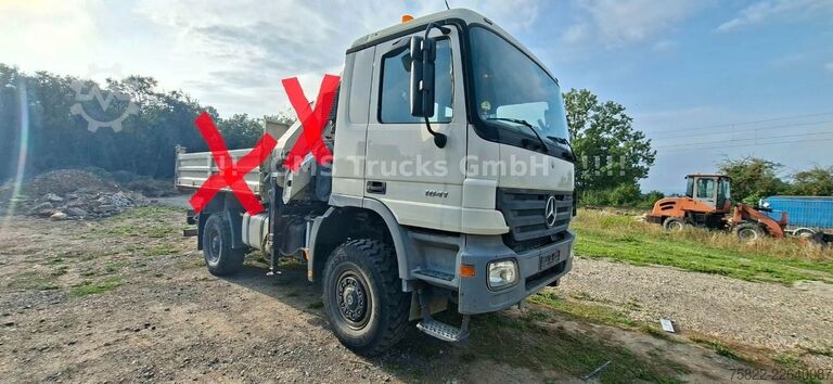 Chasis de camión MERCEDES-BENZ Actros 1841 / 4X4 ALLRAD / Expedition Wohnmobil