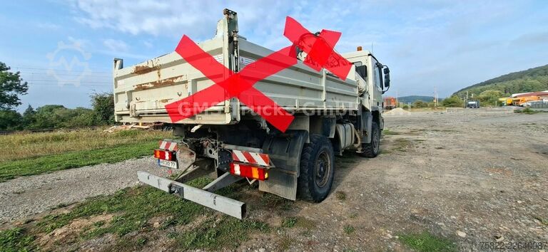 Chasis de camión MERCEDES-BENZ Actros 1841 / 4X4 ALLRAD / Expedition Wohnmobil