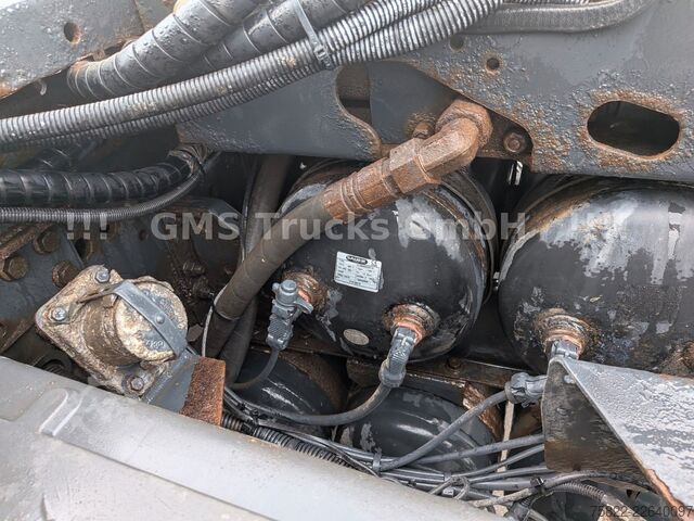 Camión portacontenedores de gancho IVECO Trakker 410 / 6X4 / Full steel / Manual Retarder