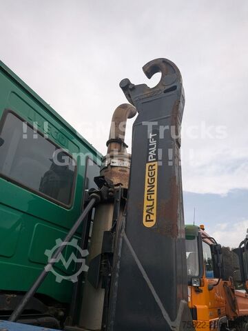 Camión portacontenedores de gancho IVECO Trakker 410 / 6X4 / Full steel / Manual Retarder