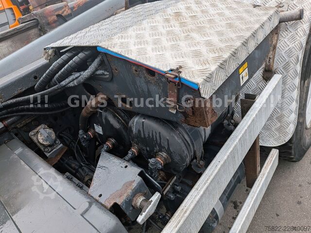 Camión portacontenedores de gancho IVECO Trakker 410 / 6X4 / Full steel / Manual Retarder