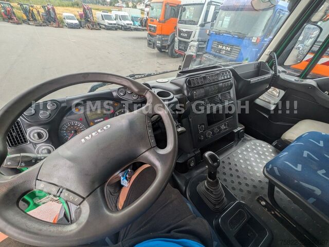 Camión portacontenedores de gancho IVECO Trakker 410 / 6X4 / Full steel / Manual Retarder