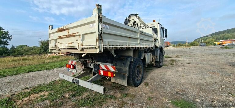 Otro MERCEDES-BENZ Actros 1841 / 4X4 / Kipper+ 16m Kran / WENIG KM
