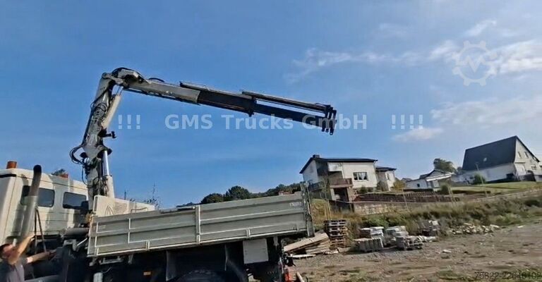 Otro MERCEDES-BENZ Actros 1841 / 4X4 / Kipper+ 16m Kran / WENIG KM