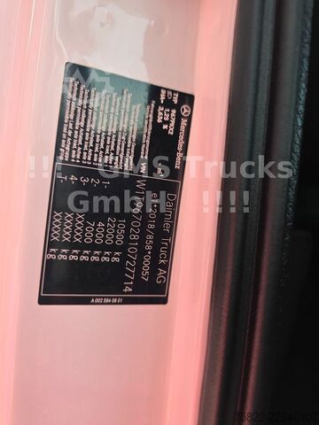 Kamyon şasisi MERCEDES-BENZ Atego 1023 / NUR 34000km / WB 3600 / Chassis