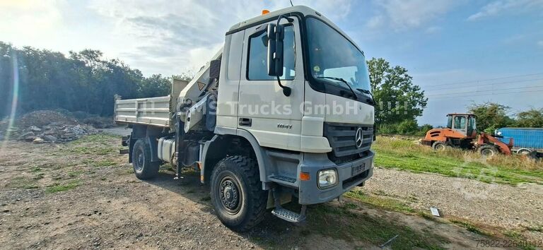 Diğer MERCEDES-BENZ Actros 1841 / 4X4 ALLRAD / Kipper+Kran /WENIG KM