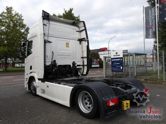 หัวลากปริมาตร Scania R460 EB - MEGA EDiTiON - HIGHLINE - ACC - 2x TANKs