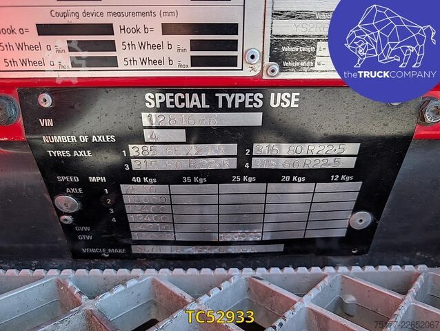 SZM tiêu chuẩn Scania 164 G164-580