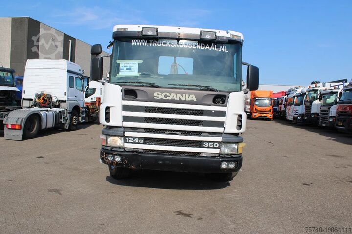 Sistema de brazo de gancho Scania P124-360 + HOOK + 6X2 + MANUAL + EURO 2
