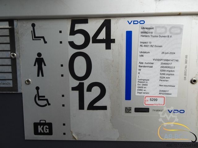Motor coach VOLVO B9R Berkhof 55 Sitze EURO 5