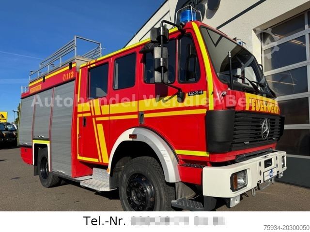 Kiti MERCEDES-BENZ 1224 AF SK LF16/12 4x4 ohne Heckpumpe orig 23tkm