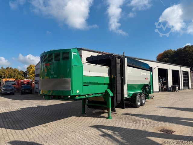 Yang lain Komptech Cribus 3800 Trommelsiebanlage Auflieger