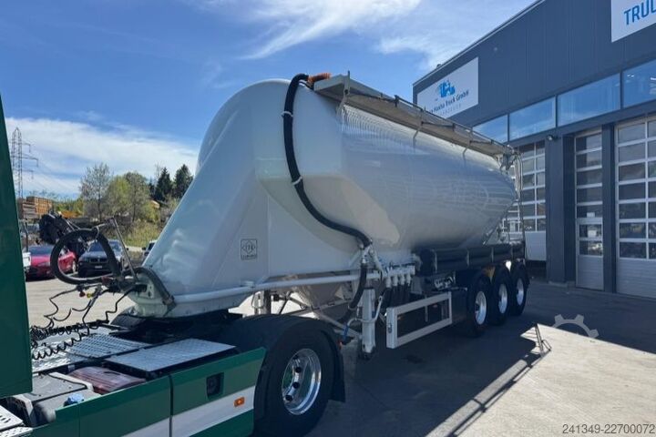Siloauflieger FELDBINDER Cementsilo 37.3 Feldbinder mit Lenkachse