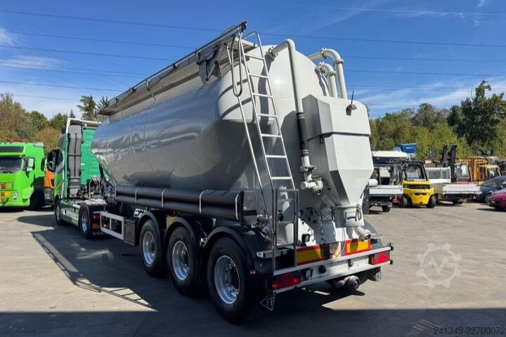 Siloauflieger FELDBINDER Cementsilo 37.3 Feldbinder mit Lenkachse