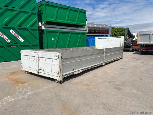 Контейнер с кука  CONTAINER SCARRABILE USATO A PIANALE CON SPONDE