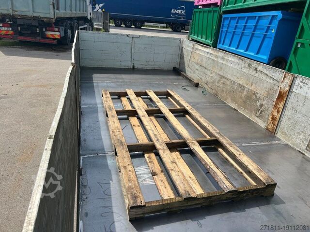 Контейнер с кука  CONTAINER SCARRABILE USATO A PIANALE CON SPONDE