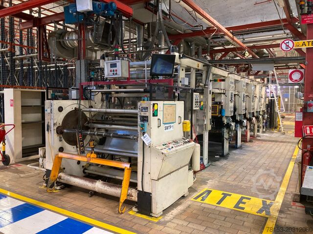 Presse à imprimer flexographique DCM HAC 1400/5 Flexographic