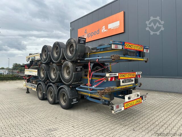 Transport av containrar Krone stack of 3x 2013/2014 KRONE 40FT/45FT chassis /...