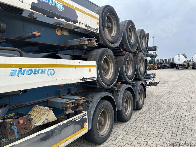 Transport av containrar Krone stack of 3x 2013/2014 KRONE 40FT/45FT chassis /...