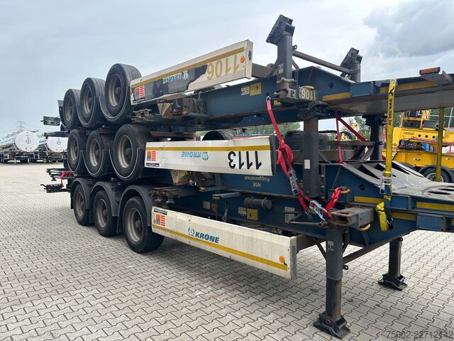 Transport av containrar Krone stack of 3x 2013/2014 KRONE 40FT/45FT chassis /...