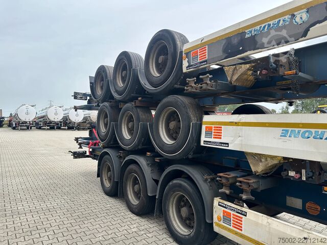 Transport av containrar Krone stack of 3x 2013/2014 KRONE 40FT/45FT chassis /...