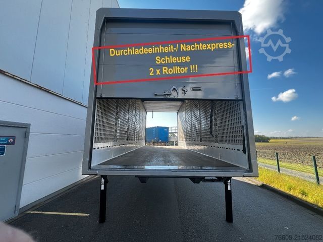 Udskiftelig karrosseritrailer KRONE Heck & Front  Alu.- Rolltor