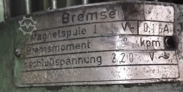 Κινητήρας ταχυτήτων 2,2 kW 223 rpm Bockwoldt CB2-100I/4DFBR