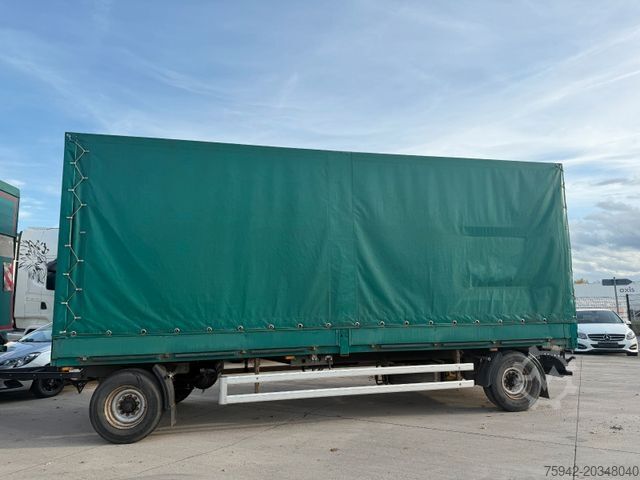 Trailer terbuka dengan terpal ACKERMANN-FRUEHAUF PA-F TOP ZUSTAND TÜV LUFT/LUFT