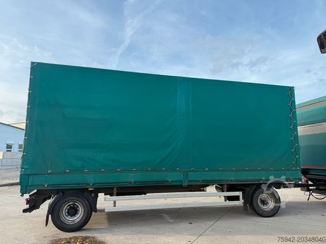 Trailer terbuka dengan terpal ACKERMANN-FRUEHAUF PA-F TOP ZUSTAND TÜV LUFT/LUFT