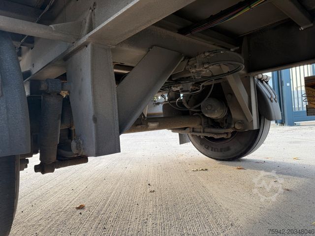Trailer terbuka dengan terpal ACKERMANN-FRUEHAUF PA-F TOP ZUSTAND TÜV LUFT/LUFT
