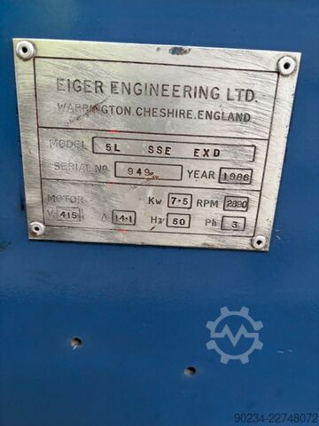 Шаровая мельница из нержавеющей стали Eiger Model 5L SSE EXD, объём 1 галлон EIGER 5L H SSE EXD