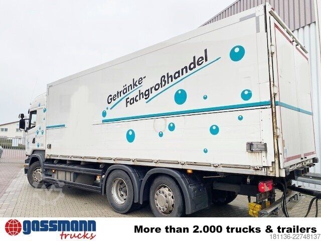 Sandučar kamion Scania R450 LB 6x2-4 Getränkekoffer, Retarder,