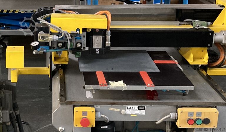 Glasformschneidetisch Laser (Hegla Gruppe) LCD-Schneidanlage L3004