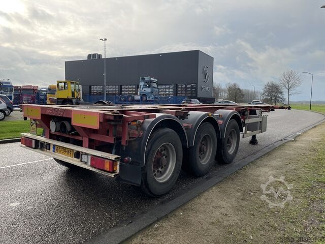 Container transport Burg BPO 12-27 CCXHX 20-30FT Chassis / BPW Alxes / A...