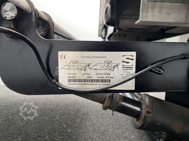 Dėžinis furgonas MERCEDES-BENZ Sprinter 316 MAXI *Ladebordwand* Klima (6206)