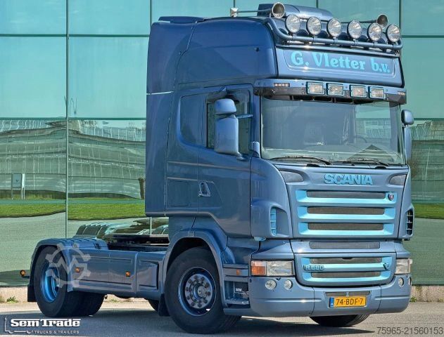 Стандартный седельный тягач SCANIA R580 V8 MANUAL GEARBOX RETARDER ANALOGUE TACHO