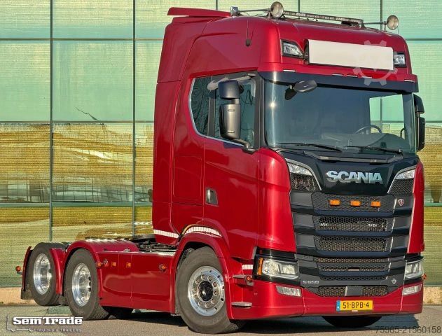 Стандартный седельный тягач SCANIA S650 BOOGIE KING FULL OPTIONS RETARDER FULL AIR