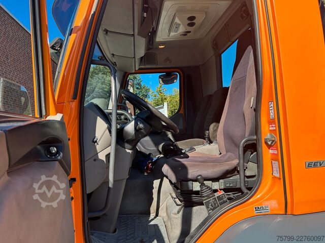 شاحنة قلابة ثلاثية الجوانب DAF 16.250LF Meiller 3-Skipper +MKG HLK106-HP Kran