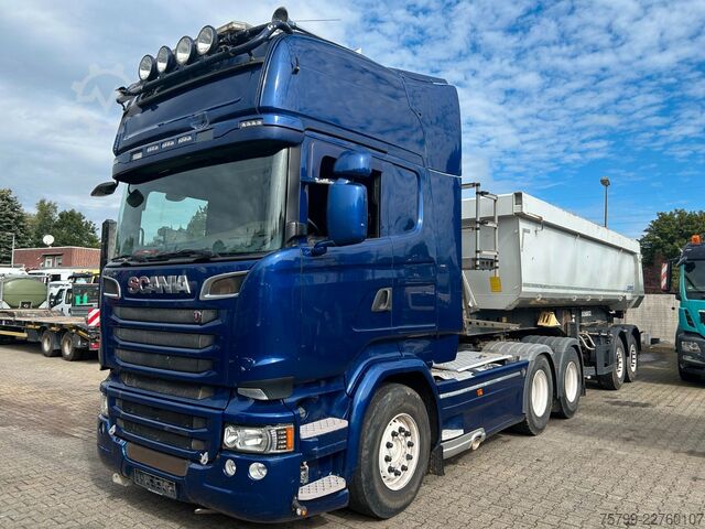 وحدة جرار قياسية SCANIA R 580 V8 SZM TOPLINE mit Hydrl. Pumpe 6x4